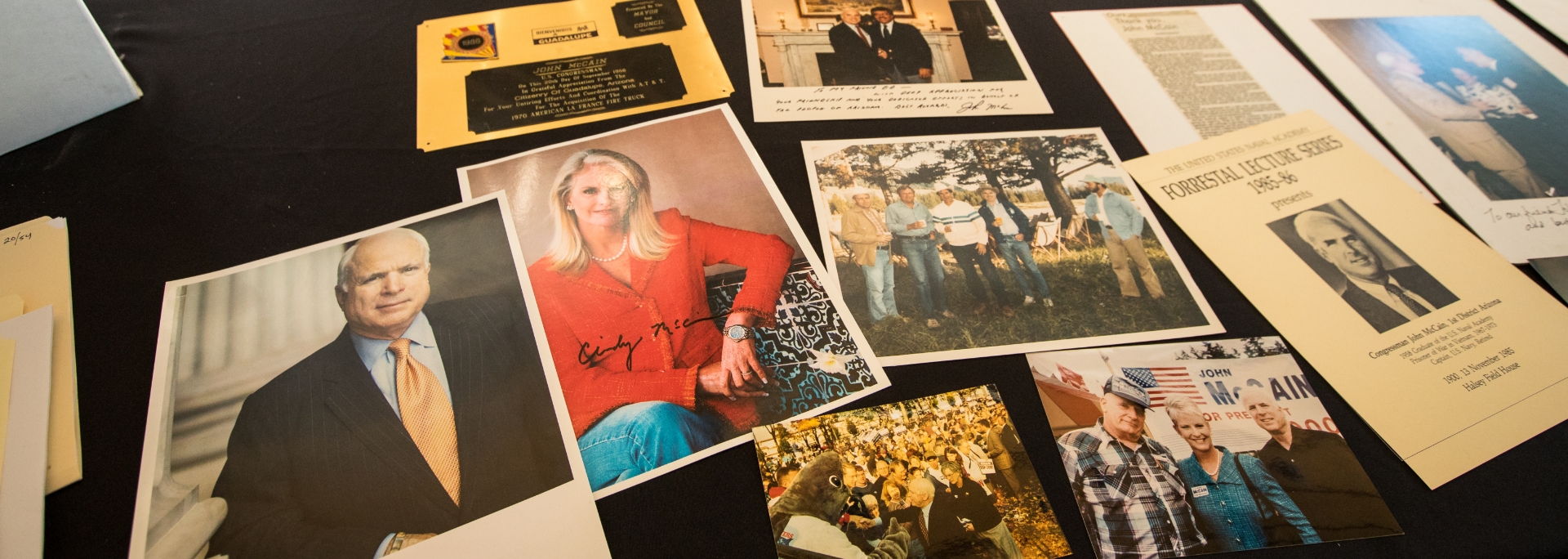 Collection of images from the John McCain archives